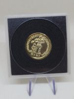 Gilded Roman Talisman Coin