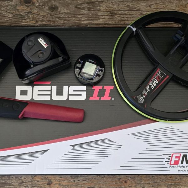 XP Deus II Master — täiskomplekt + MI-6 pinpointer ja WSA2 kõrvaklapid (KASUTATUD)