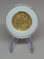 Gilded solidus “St. Constantine and St. Helena”