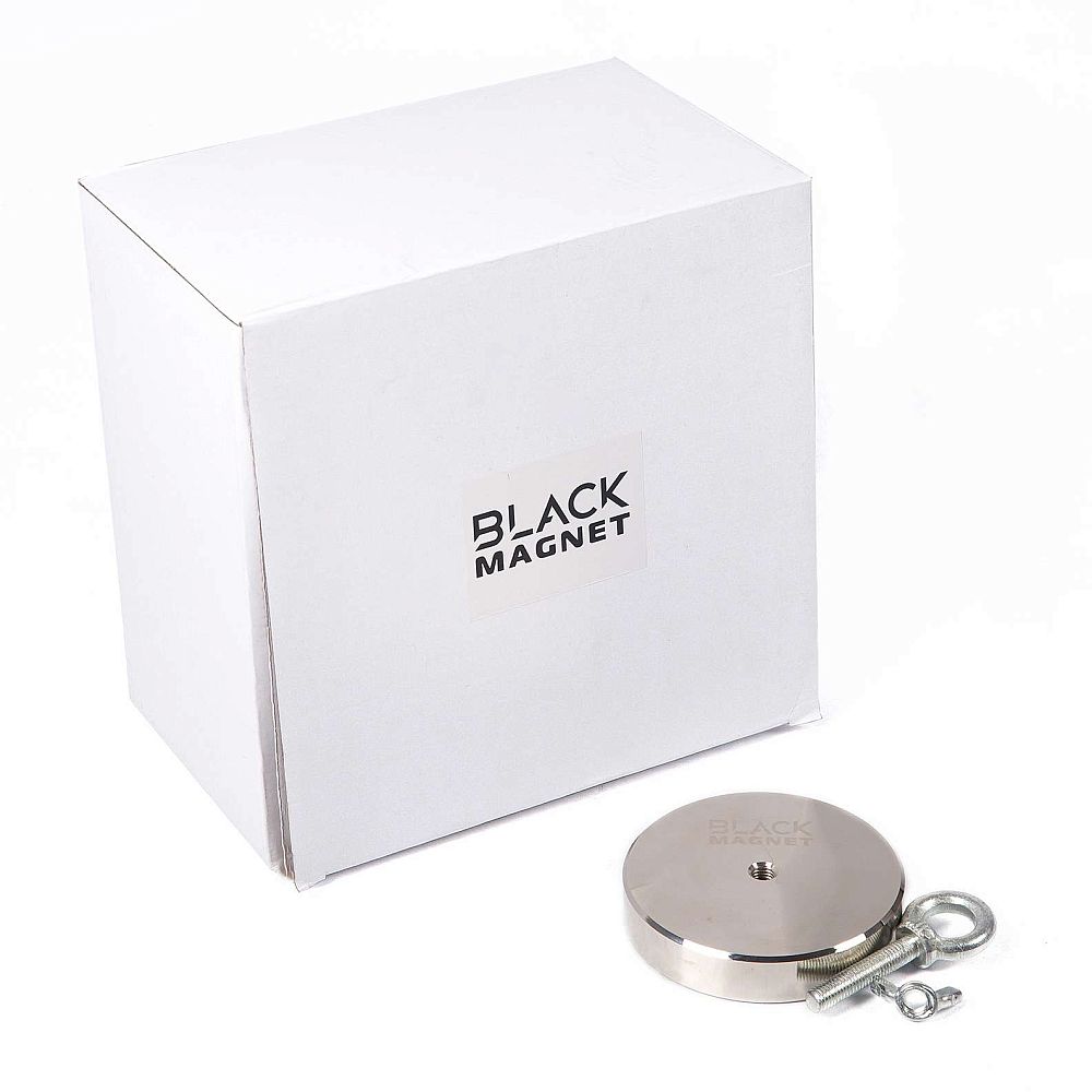 Black Magnet search magnet with a pulling force of 600 kg