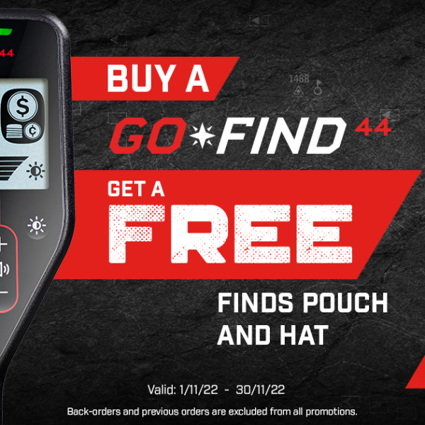 Minelab Go-Find 44 + Promotions