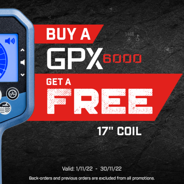 GPX 6000 + 17” Coil PROMOTION