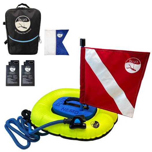 Nemo BLU3 diving system + backpack + additional battery