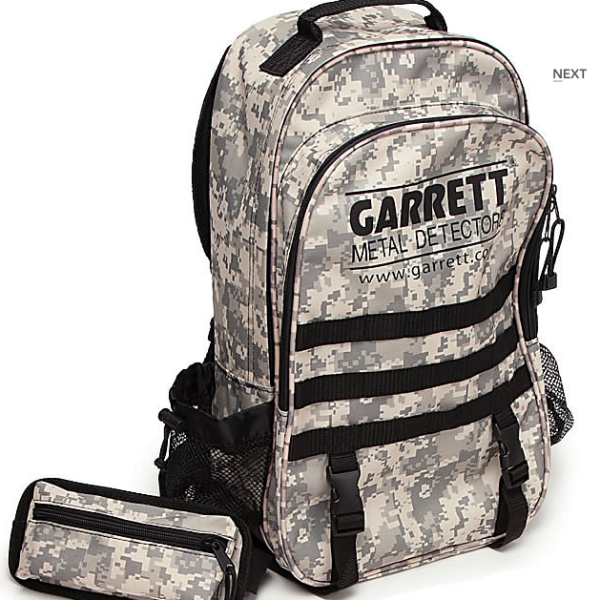 Garrett camo backpack